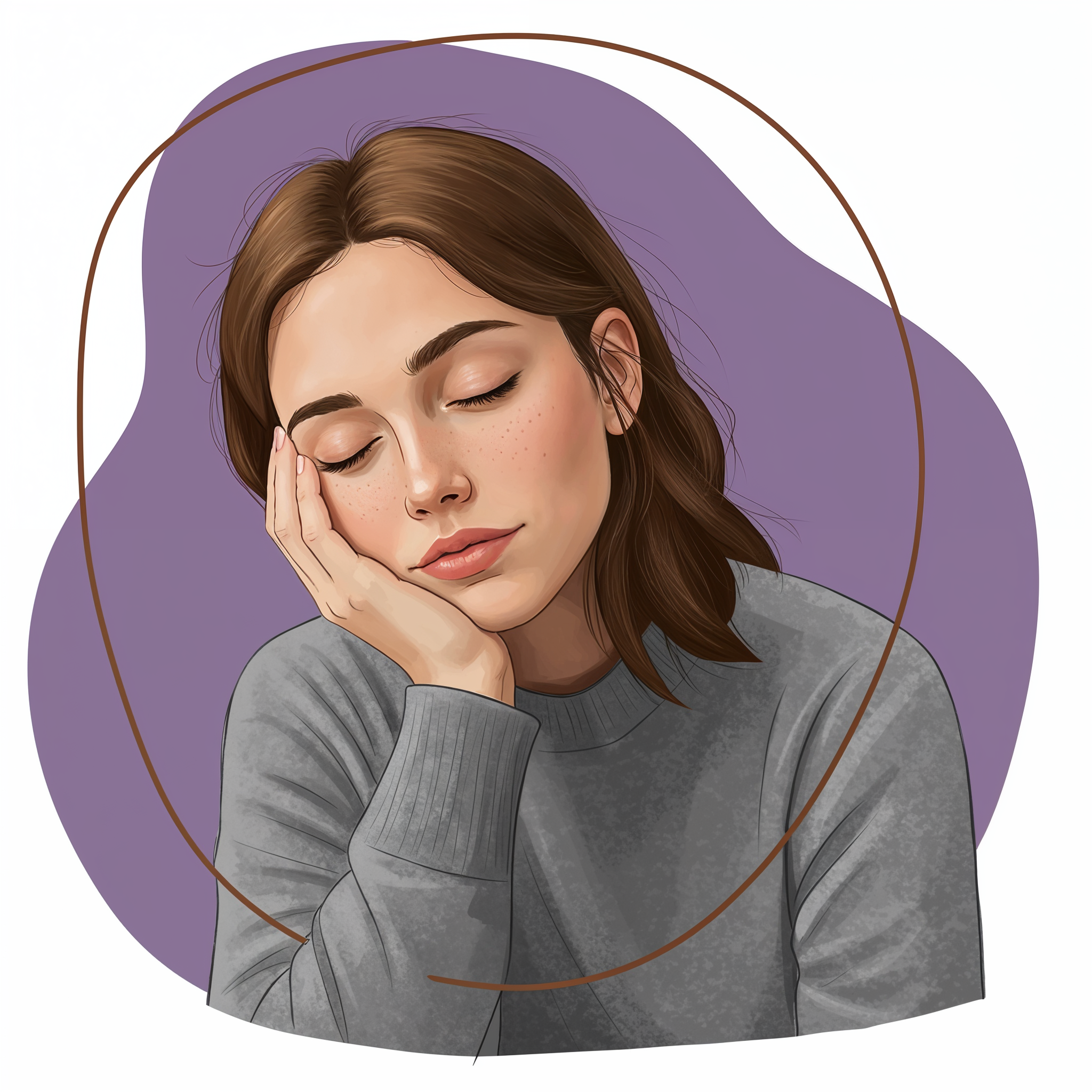 Boldog nő természetes fényben, tiszta, ragyogó bőrrel